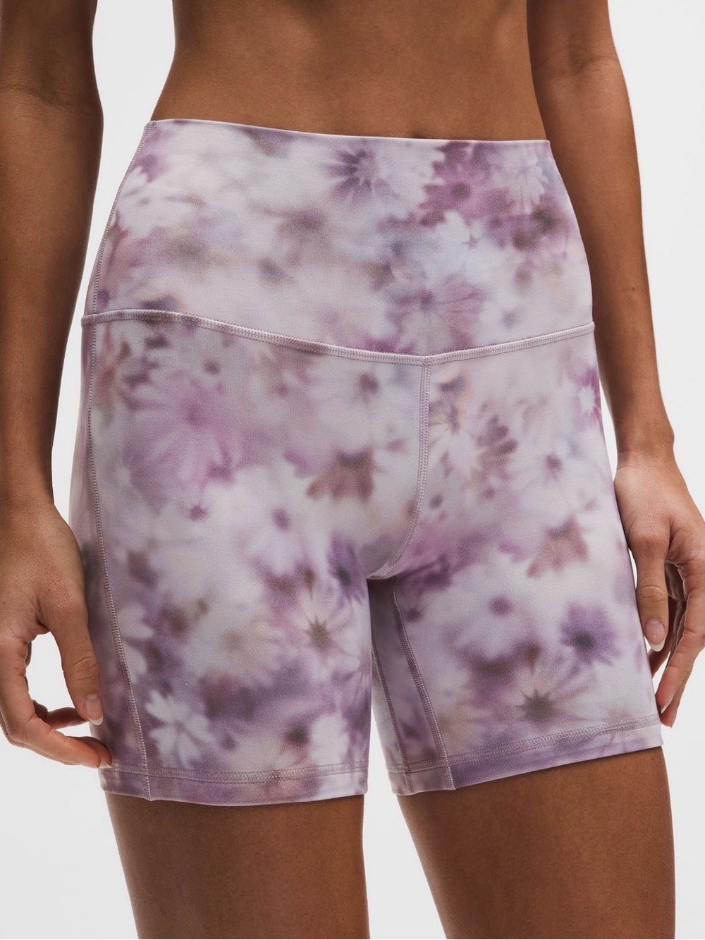 NWT Lululemon Align High Rise Short 6" in Meadow Haze Pink Multi